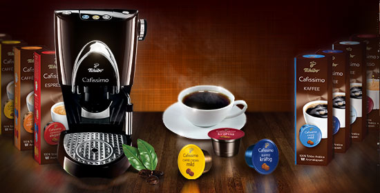 Кофемашина Tchibo Cafissimo