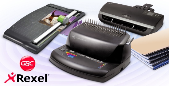 Переплетные машины, ламинаторы, резаки GBC, REXEL