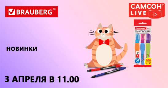548x289рх_СамсонLive_Вебинар_Новинки BRAUBERG_3 апреля (1).png